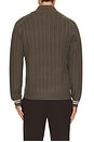 view 2 of 4 Tuscano Quarter Zip Sweater in Khaki Green