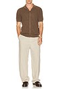 view 4 of 4 Royce Knit Button Down Shirt in Toffe