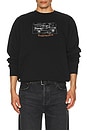 view 4 of 5 Off Road Crew Sweatshirt in Black