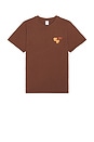 view 2 of 4 Floral Pursuit T-Shirt in Brown