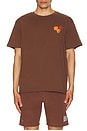 view 3 of 4 Floral Pursuit T-Shirt in Brown