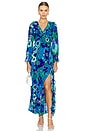 view 1 of 3 Linnett Dress in Miami Floral Emerald