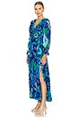 view 2 of 3 Linnett Dress in Miami Floral Emerald