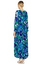 view 3 of 3 Linnett Dress in Miami Floral Emerald