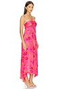 view 2 of 3 Samira Dress in French Floral Pink