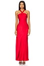 view 1 of 3 Losanna Dress in Red