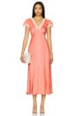 view 1 of 3 Clarice Dress in Coral