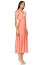 view 2 of 3 Clarice Dress in Coral
