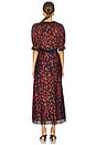 view 3 of 3 ROBE MAXI ANNINA in Autumn Cherry Red