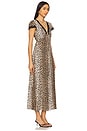 view 2 of 3 Clarice Midi Dress in Antelope Spot Black