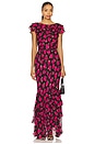 view 1 of 3 Rio Dress in Vintage Rose Black