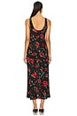 view 3 of 3 Bondi Dress in Claudia Rose Black