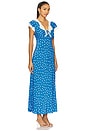 view 2 of 4 Amari Dress in Bohemia Spot Blue