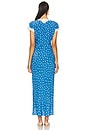 view 3 of 4 Amari Dress in Bohemia Spot Blue