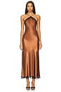 view 1 of 3 Harlan Dress in Bronze