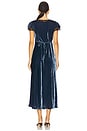 view 3 of 4 Clarice Dress in Steel Blue