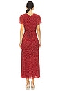view 3 of 3 Evie Dress in Layla Dot Red