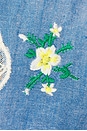 view 4 of 4 VESTIDO AMARI in Bud Embroidery Blue