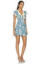 view 2 of 3 Lacie Dress in Amelia Bouquet Blue