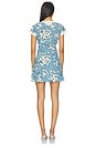 view 3 of 3 Lacie Dress in Amelia Bouquet Blue