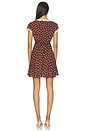 view 3 of 3 Cely Dress in Layla Dot Brown
