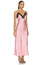 view 2 of 4 VESTIDO ALBERTA in Floral Trail Jacquard Pink