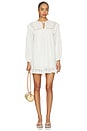 view 1 of 4 VESTIDO INEZ in Lilly Embroidery Ivory