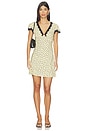 view 1 of 3 VESTIDO CELY in Bohemia Spot Ditsy Butter Yellow
