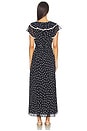 view 3 of 3 Bethea Dress in Layla Dot Navy
