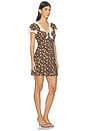 view 2 of 4 VESTIDO LACIE in Eva Floral Brown