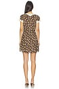 view 3 of 4 VESTIDO LACIE in Eva Floral Brown
