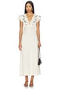view 1 of 4 VESTIDO AMARI in Sun Embroidery Cream