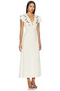 view 2 of 4 VESTIDO AMARI in Sun Embroidery Cream