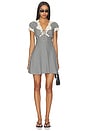 view 1 of 4 VESTIDO LACIE in Beth Check Black