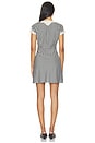 view 3 of 4 VESTIDO LACIE in Beth Check Black