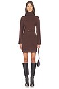view 1 of 4 VESTIDO ALY  in Chocolate