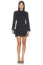 view 1 of 4 Brooklyn Dress in Cooper Jacquard Black