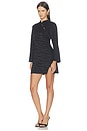 view 2 of 4 Brooklyn Dress in Cooper Jacquard Black