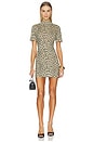 view 1 of 4 Kylie Dress in Miley Leopard Beige
