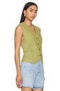 view 2 of 4 Norah Vest in Khaki