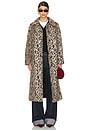 view 1 of 4 Milly Coat in Leopard