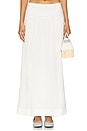 view 1 of 6 Vienne Skirt in Pansy Embroidery Ivory