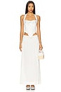 view 5 of 6 Vienne Skirt in Pansy Embroidery Ivory
