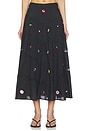 view 1 of 6 JUPE SIGRID in Sun Embroidery Black