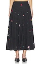 view 4 of 6 JUPE SIGRID in Sun Embroidery Black