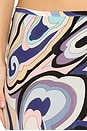 view 6 of 6 Kelly Skirt in Marble Ocean