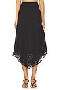 view 1 of 6 Imola Skirt Rose in Trail Embroidery Black