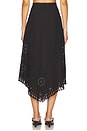 view 4 of 6 Imola Skirt Rose in Trail Embroidery Black