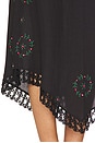 view 6 of 6 Imola Skirt Rose in Trail Embroidery Black