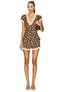 view 1 of 4 Maddy Set Pyjamas in Eva Floral Brown